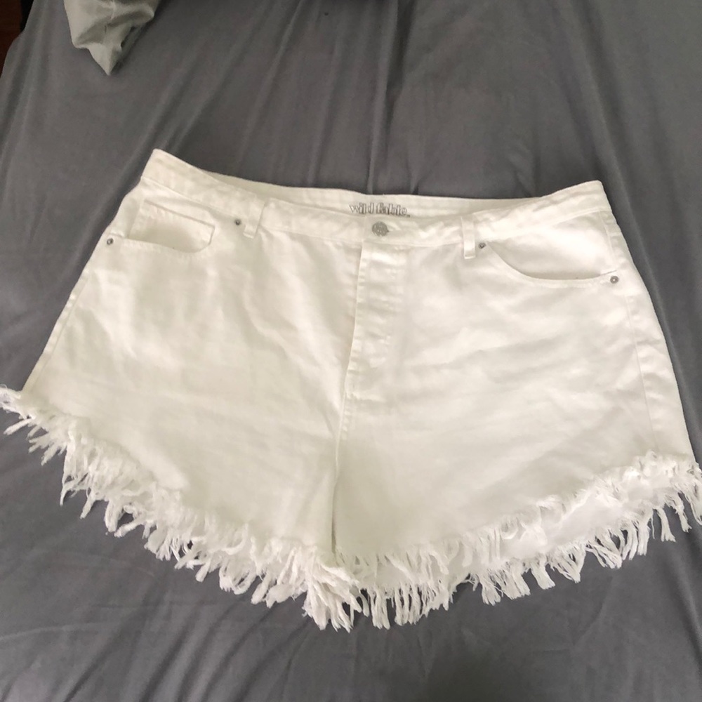 White shorts!